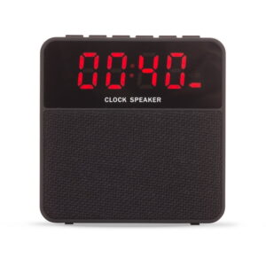 Caixa de Som Multimídia com Relógio - X02071 - Caixas de Som Brinde Personalizado - Zen Brindes