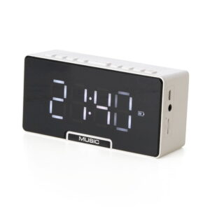 Caixa de Som Multimídia com Relógio - X04065 - Caixas de Som Brinde Personalizado - Zen Brindes