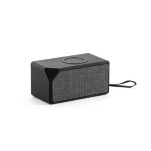 Caixa de som portátil Grubbs Bk - S57933 - Caixas de Som Brinde Personalizado - Zen Brindes