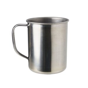 Caneca 500 ml em Inox Prata na Zen Brindes - Presente Personalizado