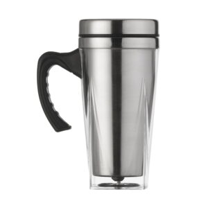 Caneca Acrílica 450ml - X01071 - Prata -  Brinde Personalizado - Zen Brindes