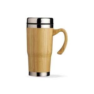 Caneca Bambu 500ml - X18643 - Canecas Brinde Personalizado - Zen Brindes