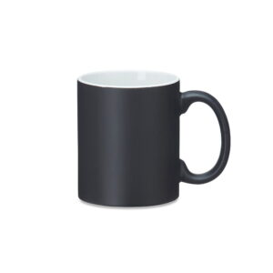 Caneca Mágica de Cerâmica 350ml - X04365 - Preto -  Brinde Personalizado - Zen Brindes