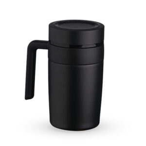 Caneca Térmica Inox 500ml com Display LED - X18641 - Preto -  Brinde Personalizado - Zen Brindes