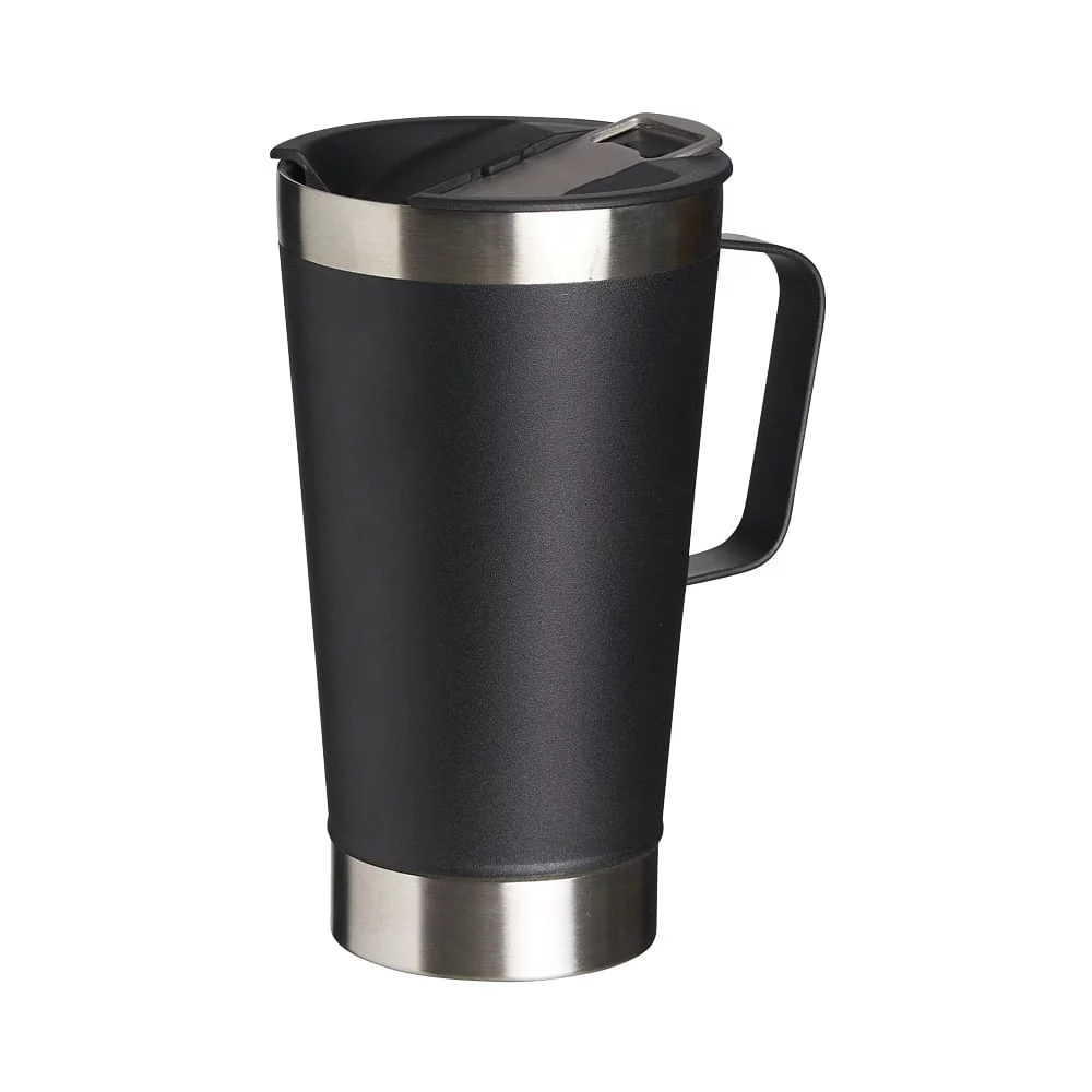 Caneca Térmica Inox com Abridor 500ml - X04082 - Canecas Brinde Personalizado - Zen Brindes