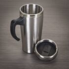 Caneca inox de 450ml - X05828 - Canecas Brinde Personalizado - Zen Brindes