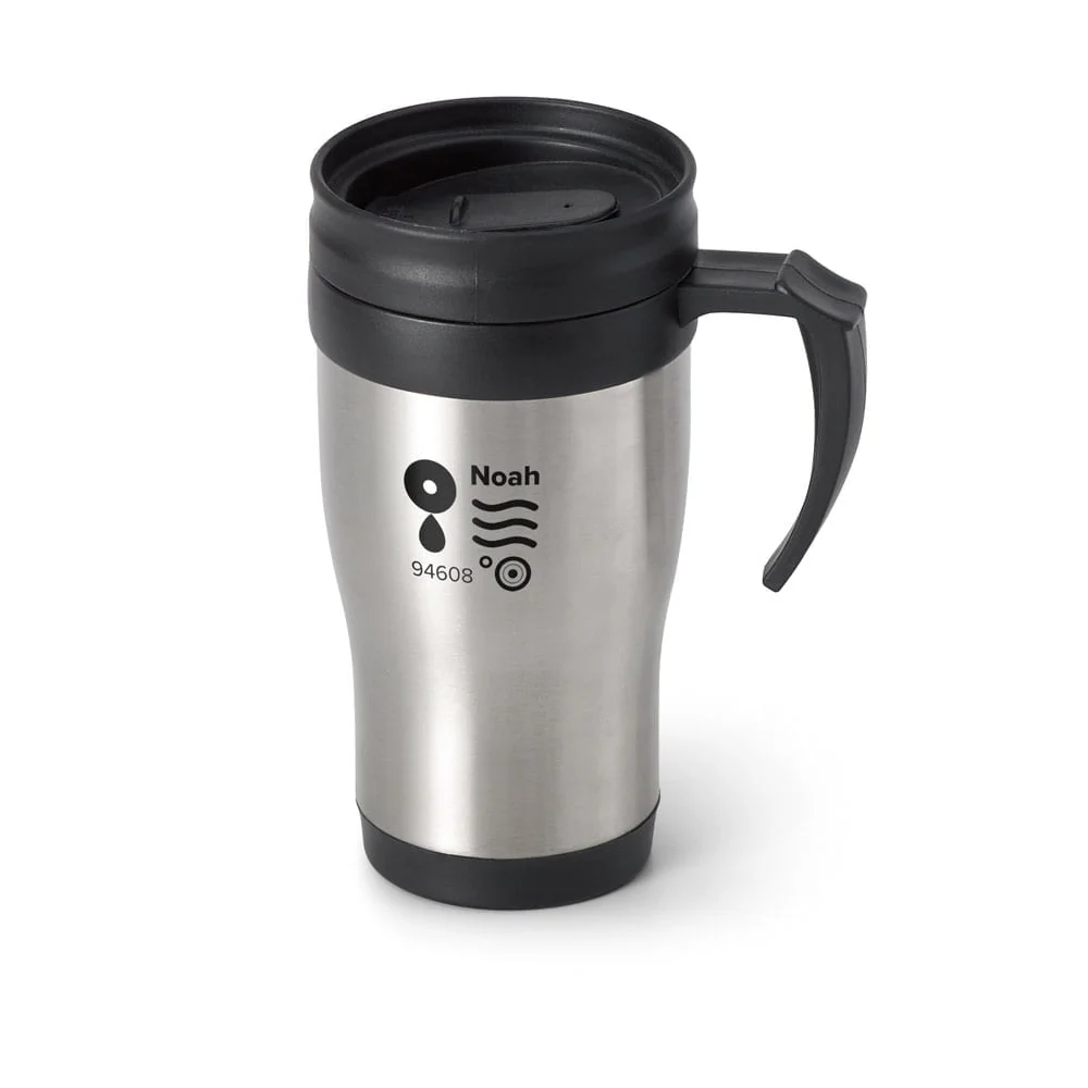 Caneca para viagem Noah - S94608 - Canecas Brinde Personalizado - Zen Brindes