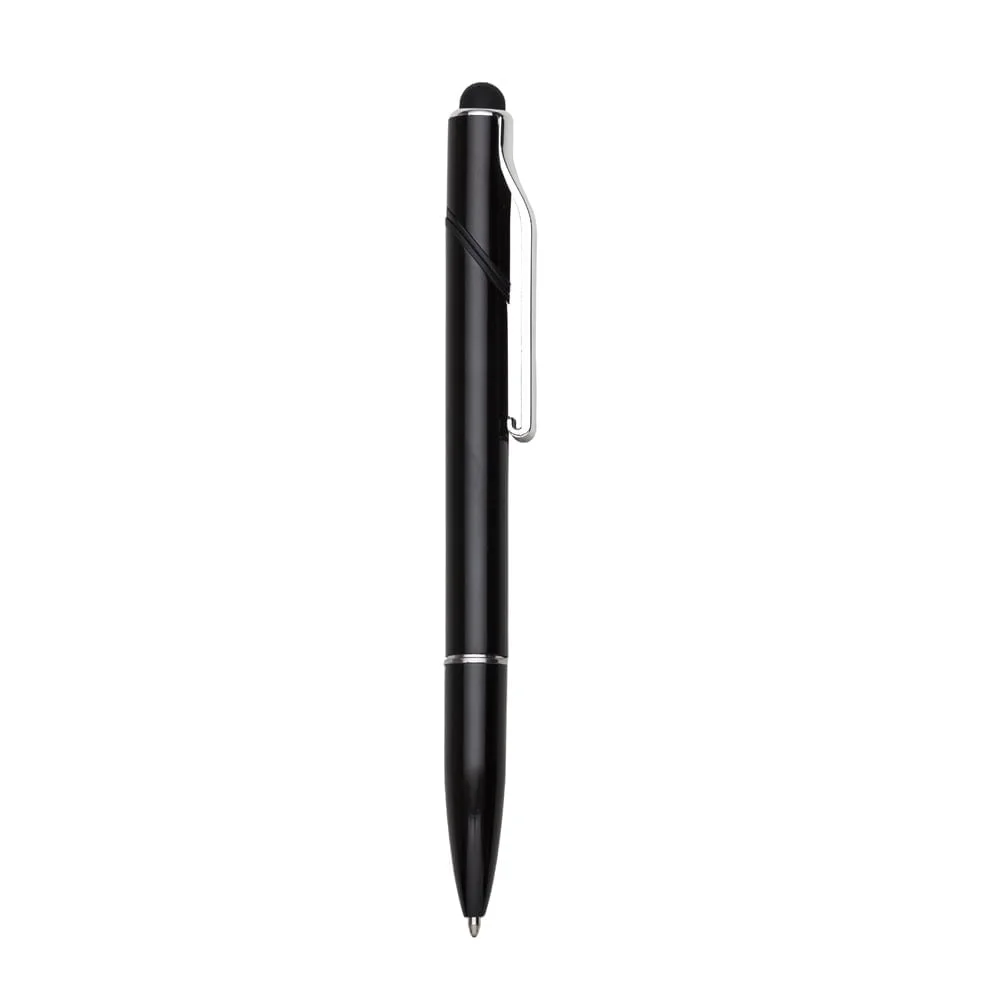 Caneta Base Celular e Touch Prata na Zen Brindes - Presente Personalizado