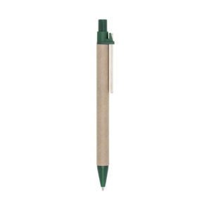 Caneta de Papel Ecológica - X00001 - Verde -  Brinde Personalizado - Zen Brindes