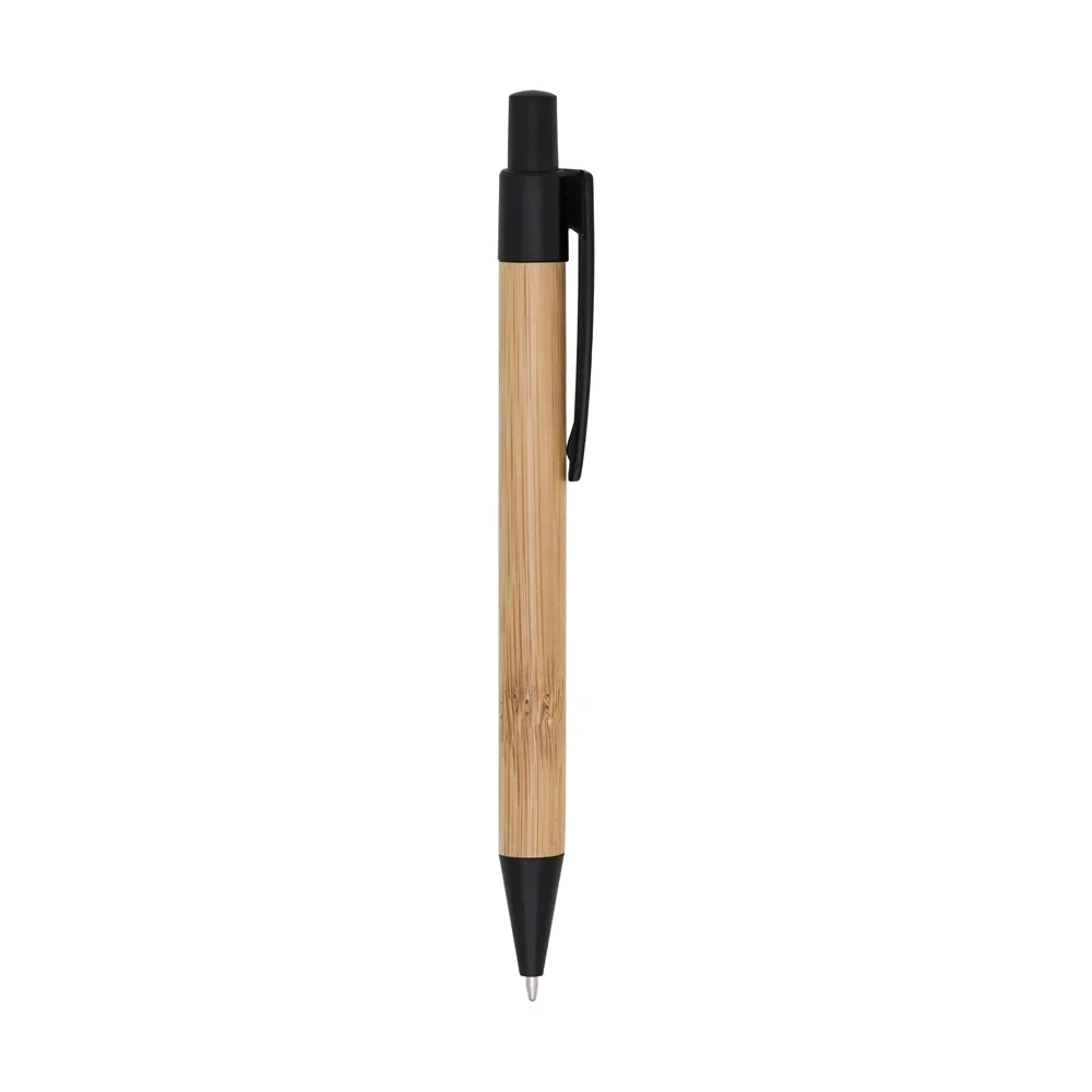 Caneta Ecológica de Bambu Preto na Zen Brindes - Presente Personalizado