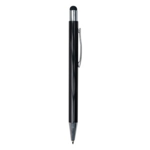 Caneta Metálica Touch - X02088 - Preto -  Brinde Personalizado - Zen Brindes