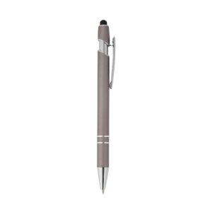 Caneta Metálica Touch - X05010 - Chumbo -  Brinde Personalizado - Zen Brindes