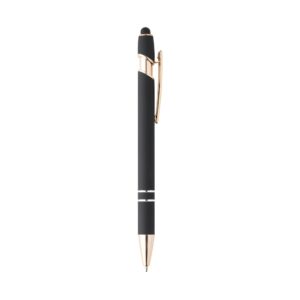 Caneta Metálica Touch - X05011 - Preto -  Brinde Personalizado - Zen Brindes