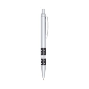 Caneta Plástica - X00634 - Preto -  Brinde Personalizado - Zen Brindes