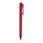 Caneta Plástica - X01099B - Vermelho -  Brinde Personalizado - Zen Brindes