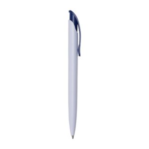 Caneta Plástica - X18521 - Azul Royal -  Brinde Personalizado - Zen Brindes