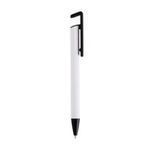 Caneta com Suporte Preto na Zen Brindes - Presente Personalizado