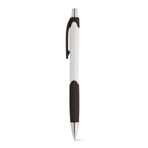 Caneta Plástica Caribe White - S81104 - Canetas Brinde Personalizado - Zen Brindes
