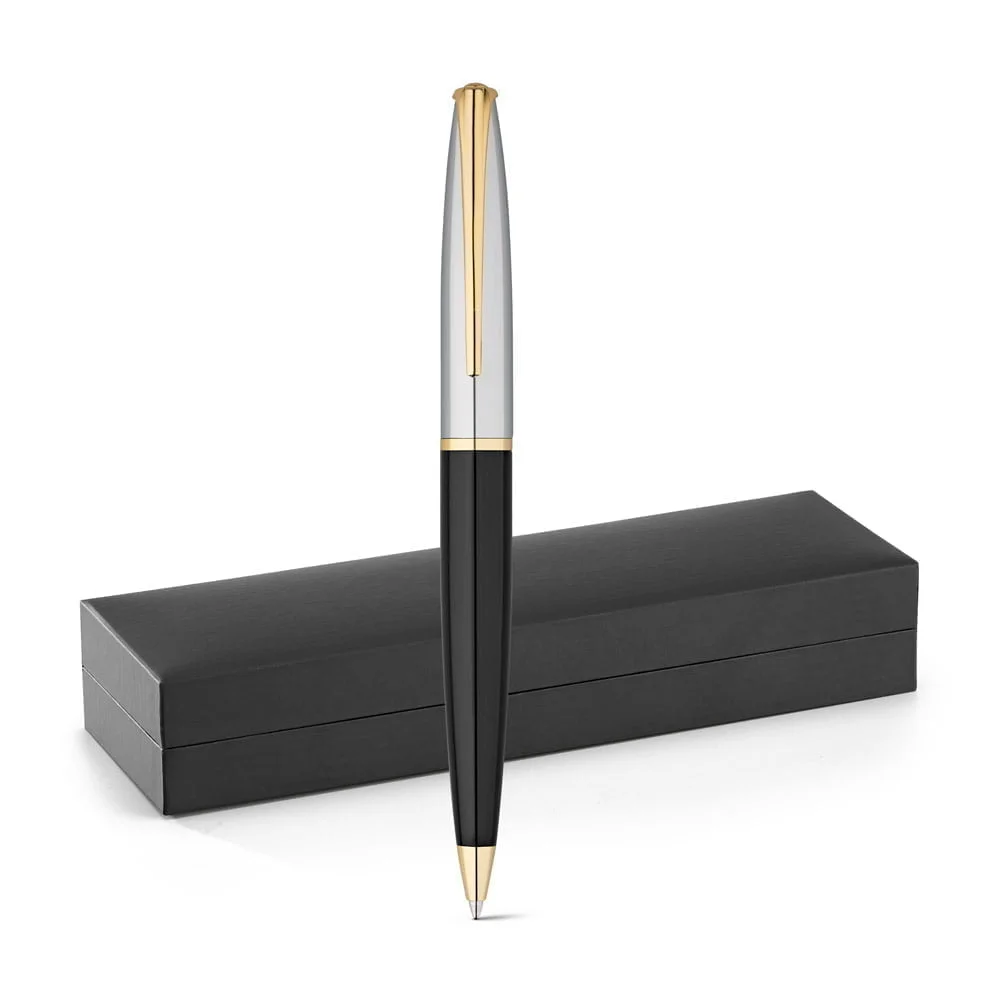 Caneta de Metal Premium Louvre - S91489 - Canetas Brinde Personalizado - Zen Brindes