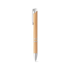 Caneta de Bambu Ecológica Beta - S81011 - Canetas Brinde Personalizado - Zen Brindes