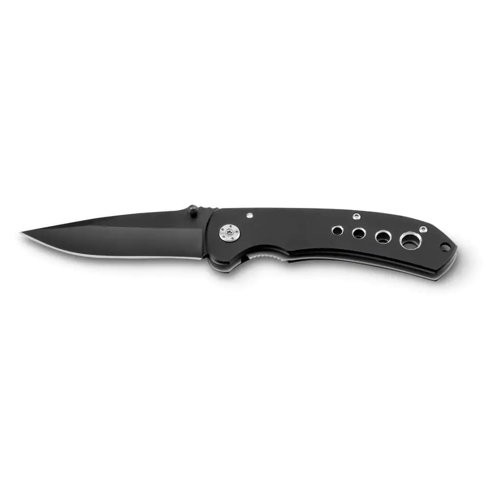 Canivete em aço inox e metal Ninja - S94036 - Ferramentas Brinde Personalizado - Zen Brindes