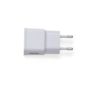 Carregador e Adaptador Tomada Branco ou Transparente na Zen Brindes - Presente Personalizado