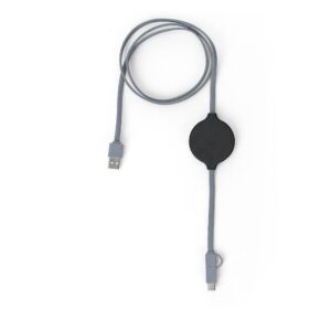 Carregador por Indução 3 em 1 Preto na Zen Brindes - Presente Personalizado