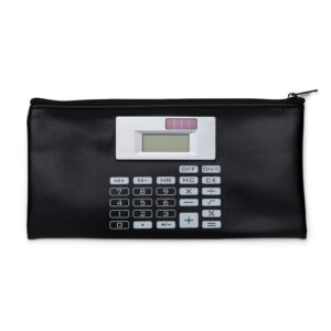 Carteira com Calculadora Preto na Zen Brindes - Presente Personalizado