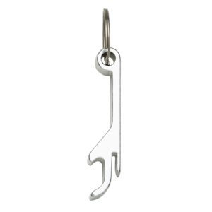 Chaveiro Metal Abridor - X09824 - Churrasco Brinde Personalizado - Zen Brindes