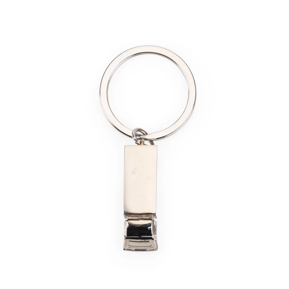 Chaveiro Metal Prata na Zen Brindes - Presente Personalizado