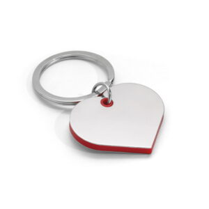 Chaveiro coração Basso - S93391 - Chaveiros Brinde Personalizado - Zen Brindes