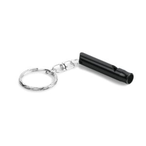 Chaveiro Apito em metal Trudy - S93398 - Chaveiros Brinde Personalizado - Zen Brindes