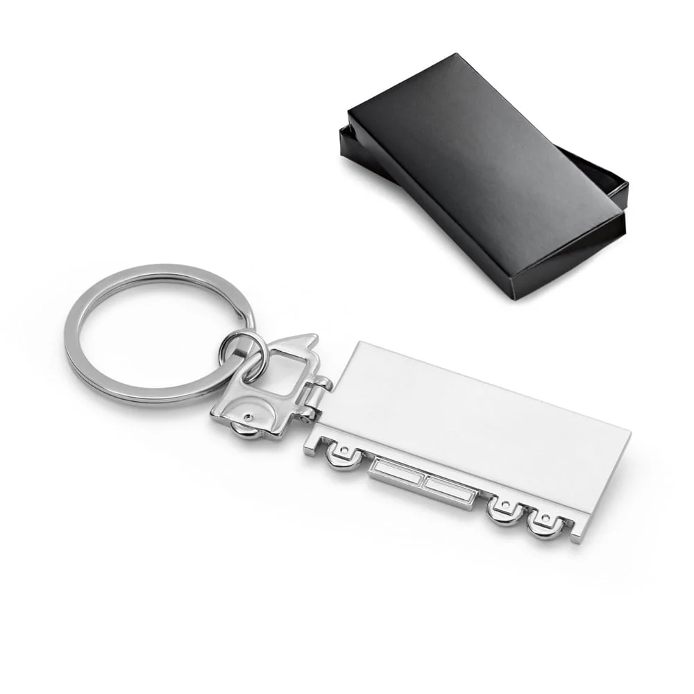 Chaveiro Caminhão em metal Wagoner - S93341 - Chaveiros Brinde Personalizado - Zen Brindes