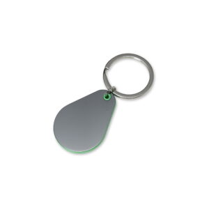 Chaveiro metal - X18693 - Verde -  Brinde Personalizado - Zen Brindes