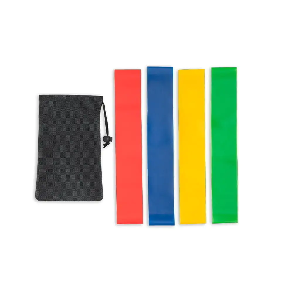 Kit de 4 bandas elásticas Burpee - S99970 - Combos Brinde Personalizado - Zen Brindes