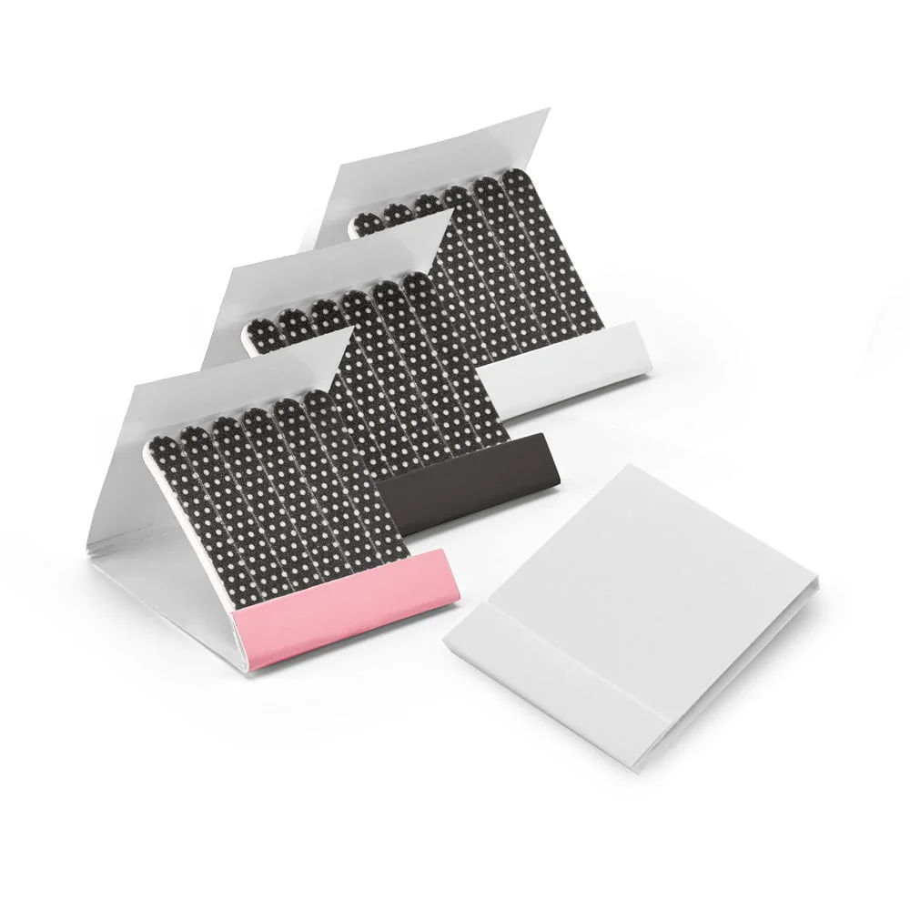 Kit de 6 lixas de unha Aniston - S94856 - Combos Brinde Personalizado - Zen Brindes