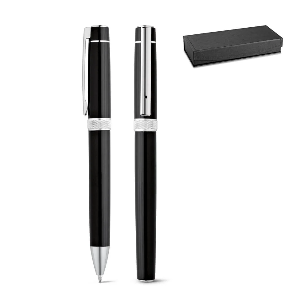 Kit de Roller e Caneta esferográfica Douro - S91816 - Combos Brinde Personalizado - Zen Brindes