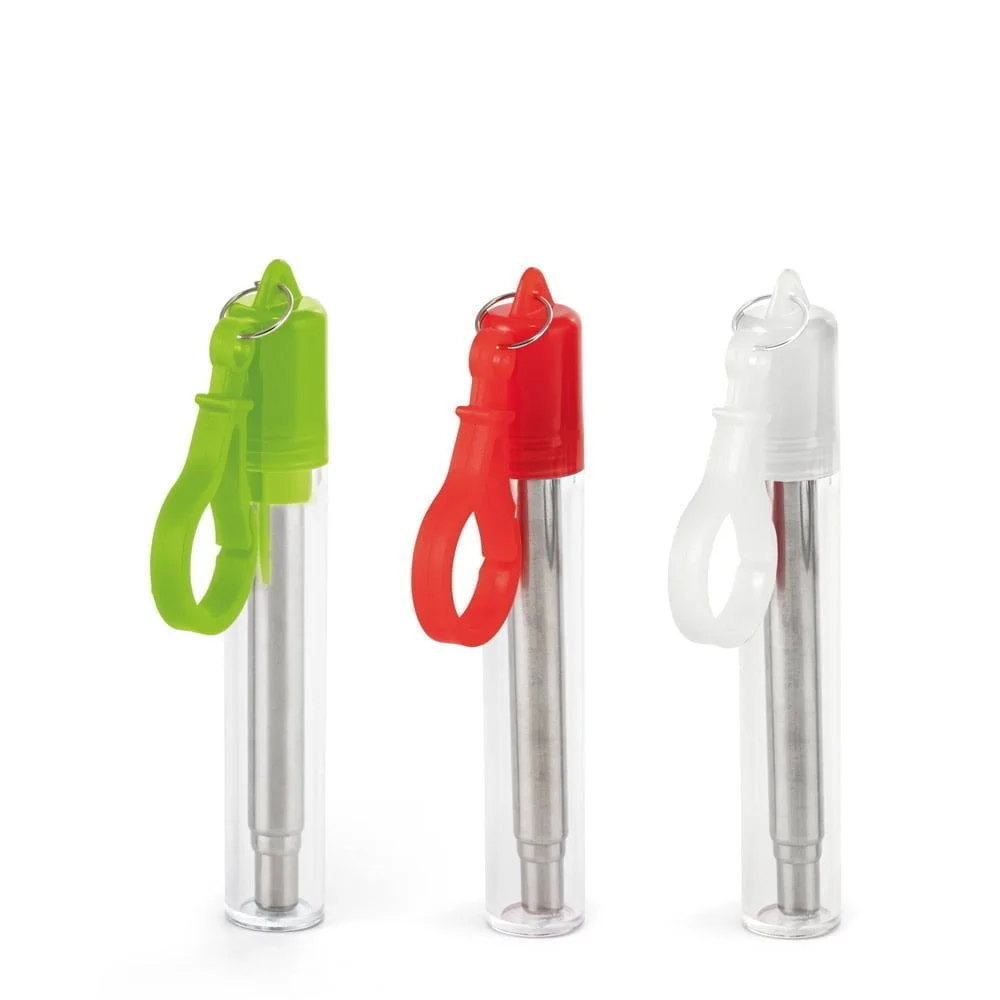 Kit de canudo Rayssa - S28035 - Linha Cozinha Brinde Personalizado - Zen Brindes
