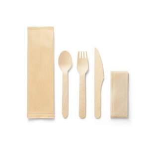 Kit de talheres Suya - S94077 - Linha Cozinha Brinde Personalizado - Zen Brindes
