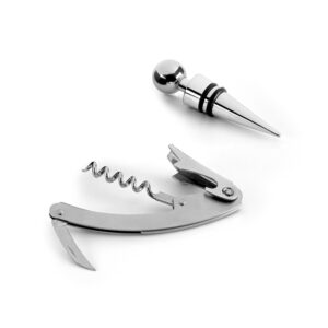 Kit para vinho Barrel - S94191 - Vinho e queijo Brinde Personalizado - Zen Brindes