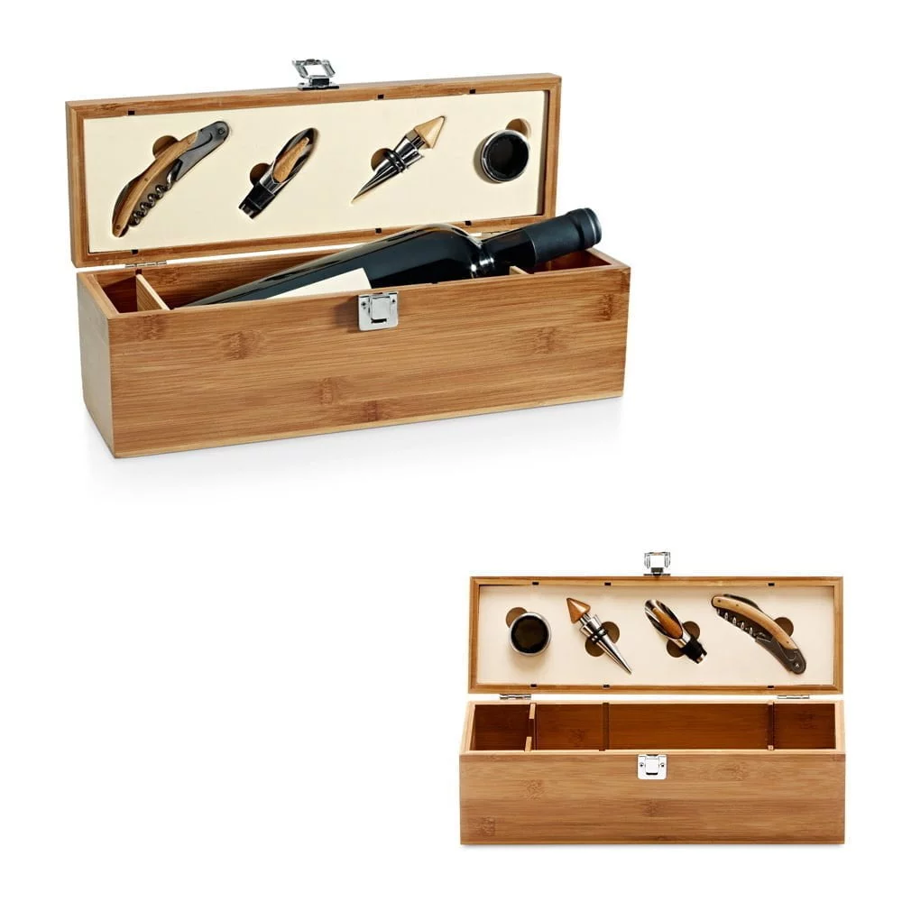 Kit para vinho Syrah - S94189 - Vinho e queijo Brinde Personalizado - Zen Brindes