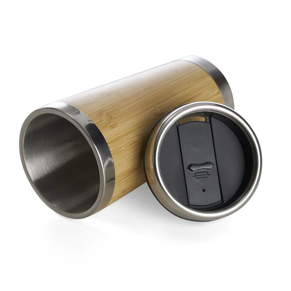 Copo Bambu 500ml - X18644 - Copos Brinde Personalizado - Zen Brindes