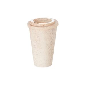 Copo Fibra de Madeira 400ml - X14883 - Copos Brinde Personalizado - Zen Brindes