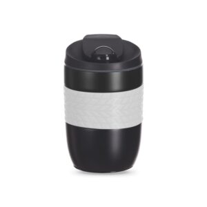 Copo Inox 250ml Antiqueda Branco ou Transparente na Zen Brindes - Presente Personalizado