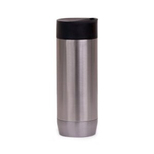 Copo Inox 420ml Prata na Zen Brindes - Presente Personalizado