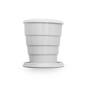 Copo Retrátil 130ml Branco ou Transparente na Zen Brindes - Presente Personalizado