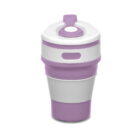 Copo Retrátil 350ml Roxo na Zen Brindes - Presente Personalizado