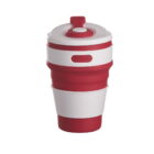 Copo Retrátil 350ml Vermelho na Zen Brindes - Presente Personalizado