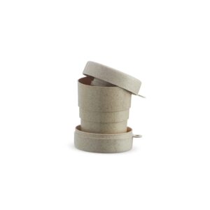 Copo Retrátil Fibra de Arroz 200ml - X14915 - Copos Brinde Personalizado - Zen Brindes
