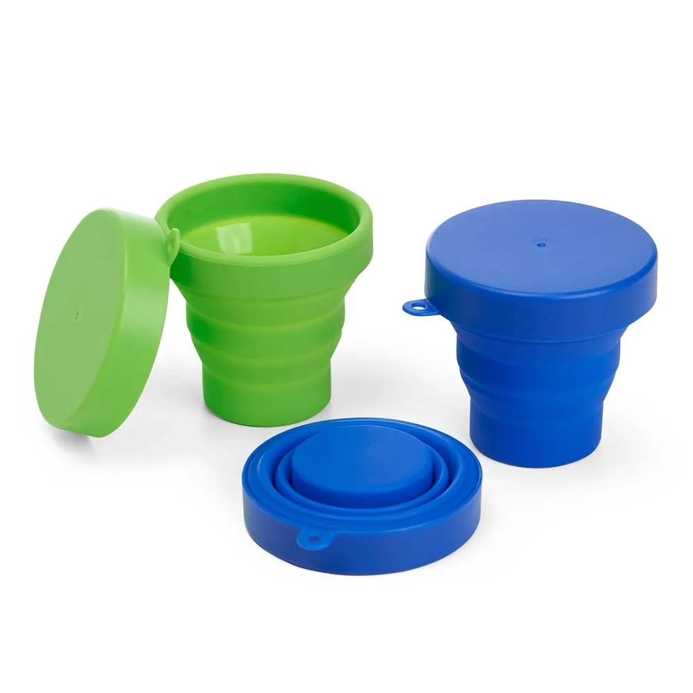 Copo Retrátil de Silicone 150ml - X18636 - Chaveiros Brinde Personalizado - Zen Brindes